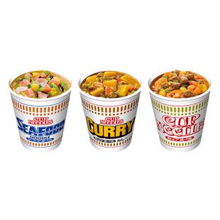 日清日本风味合味道杯面海鲜虾仁咖喱风味方便面泡面整箱速食夜宵