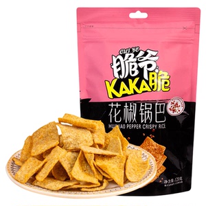 来伊份花椒锅巴椒香味解馋小零食