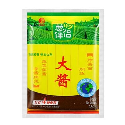 甜面酱豆瓣酱大酱烤鸭炸酱面酱料山东蘸酱炒菜调味酱家用商用袋装