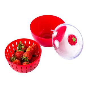 加拿大joie水果盒沥水保鲜盒小学生便携外出便当盒蓝莓冰箱收纳盒