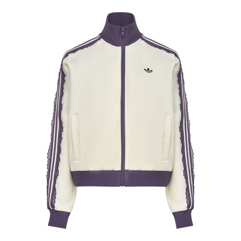 滔搏丨adidas阿迪达斯三叶草女子时尚百搭运动休闲夹克外套LF2334