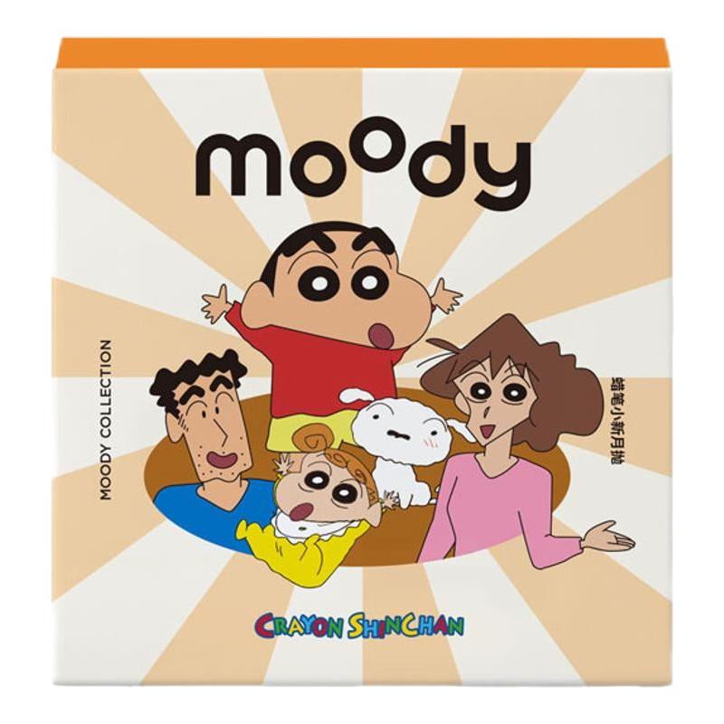 moody美瞳月抛2片精选日常百搭蜡笔小新联名彩色隐形眼镜爆款合集