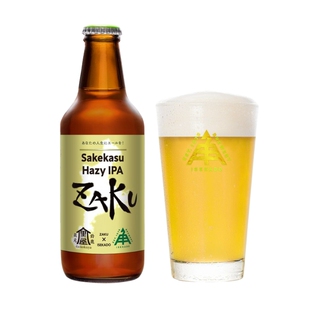 3瓶体验装日本原瓶伊势角屋ZAKU联名款满清酒酒粕浑浊IPA