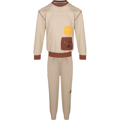滔搏adidas阿迪达斯儿童LK KN TRACKSUIT运动休闲长袖套装KY5017