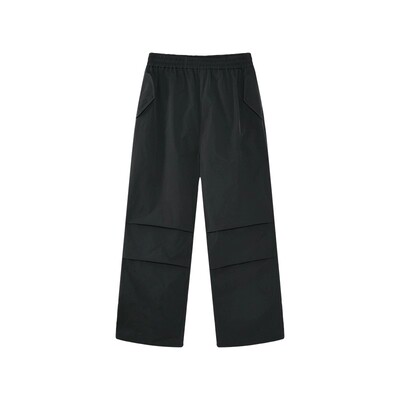 KAMIANGER廓形系绳直筒阔腿长裤