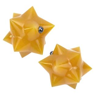 树脂多角健手球灵活锻炼手指手盘把件刺激手心穴位保健球磁疗按摩