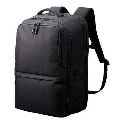 Elecom宜丽客扩容双肩包男女出差通勤包商务15.6寸电脑包31L背包