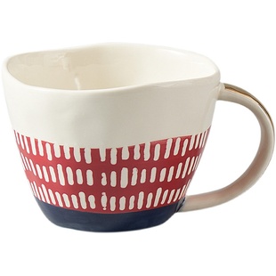 北欧马克杯女咖啡办公室大容量陶瓷设计感高颜值家用早餐喝水杯子