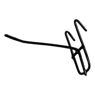 挂钩网片网格货架挂勾黑白色不锈钢饰品手机配件超市零食服装店钩