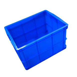 长方形周转箱塑料箱加厚塑胶箱筐红黄蓝色物料盒仓库储物盒物流箱