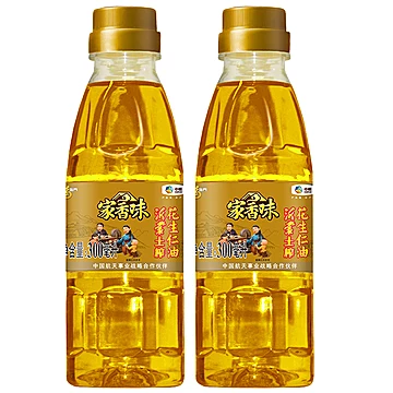 中粮福临门花生油300ml*2瓶装