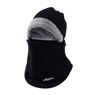防风帽子男冬防寒面罩围脖一体防冻口罩女骑行电动车东北保暖神器