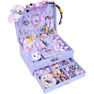 首饰盒玩具女孩儿童的生日礼物发饰礼盒3到6岁女童公主5子女生小4