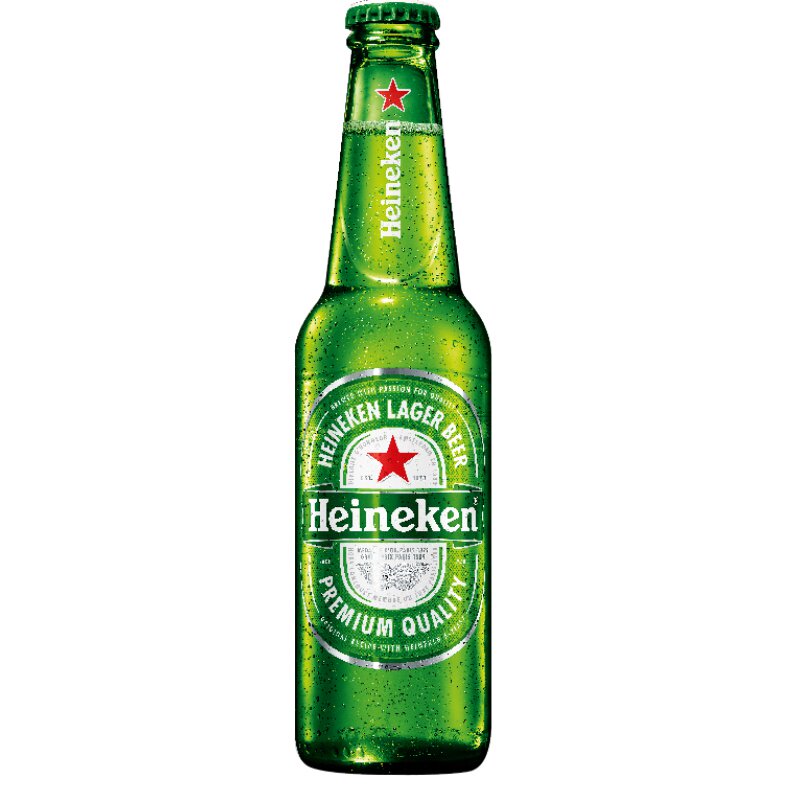 Heineken/喜力啤酒 瓶装500ml*12瓶整箱装麦芽啤酒