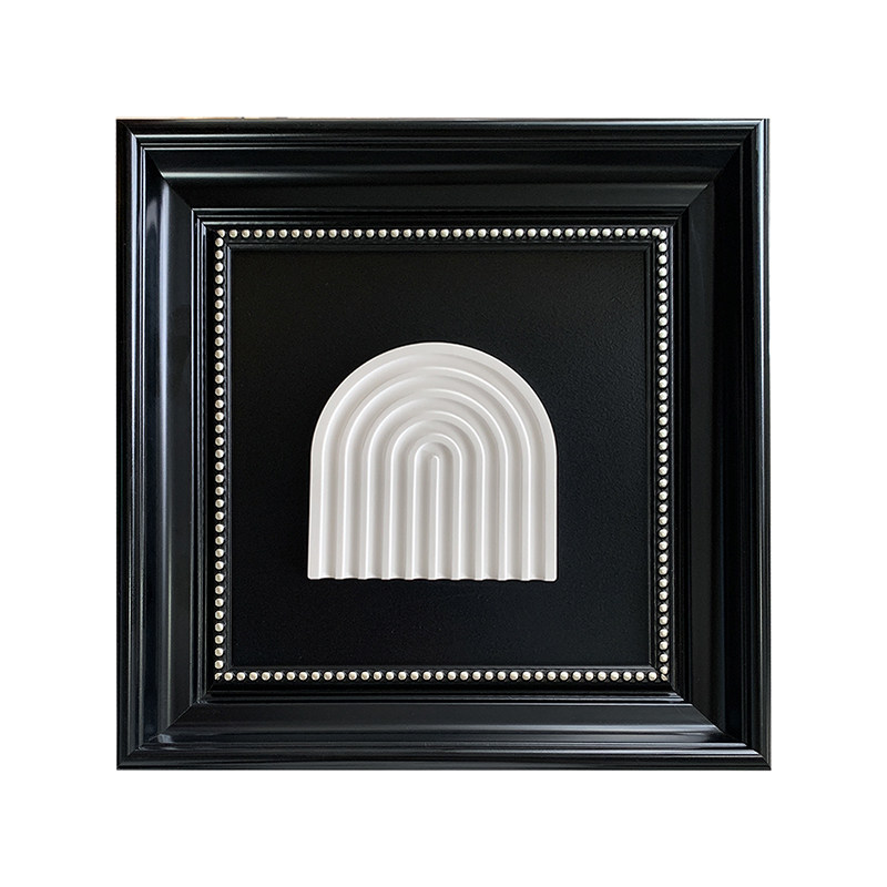 雅调中古轻奢风3D立体装饰挂画
