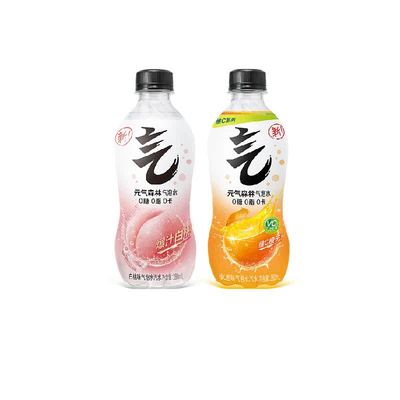 元气森林白桃味气泡水