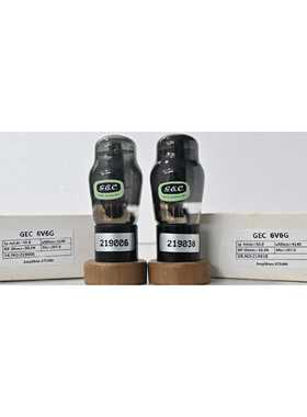 议价GEC 6V6G 黑色玻璃英格兰制造 Amplitrex 测试 AT1000
