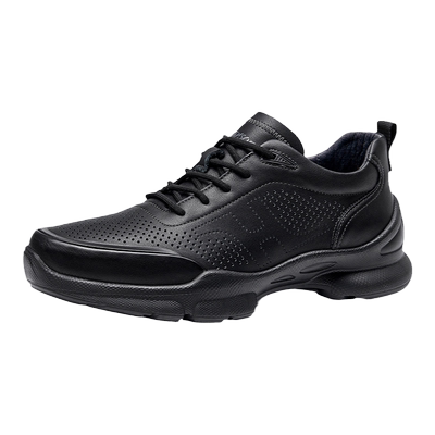 热卖爆款运动休闲皮鞋头层小牛皮