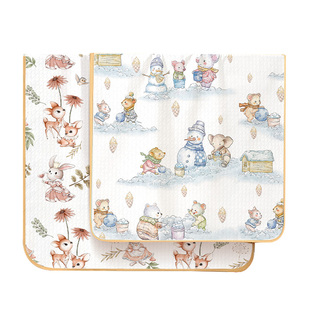 隔尿垫婴儿童a类防水透气可水洗表纯棉大尺寸床单隔夜尿布姨妈垫