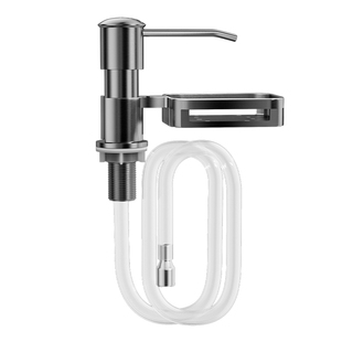 潜水艇洗洁精压取器自动出液按压水槽皂液厨房用洗菜盆304不锈钢