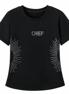 减龄修身休闲运动烫钻广场舞服装