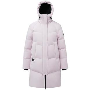 波司登极寒90鹅绒25新款羽绒服女户外防风蓄热连帽中长款显高