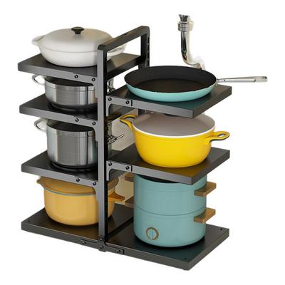 厨房置物架多层橱柜下水槽收纳架