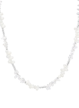 【明星同款】EAUFLORA人鱼泪项链高级感轻奢女款2025新款白水晶