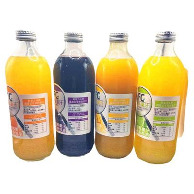 果汁卡姿果果1升玻璃瓶餐装葡萄