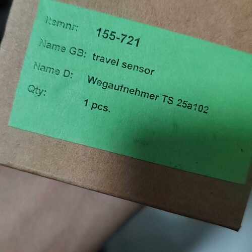 议价Novotechk Displacement Sensor Ts-25 Is A Br-New Project