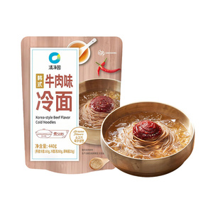 韩式牛肉汤冷面方便速食