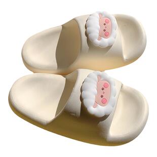 细细条 网红可爱小羊拖鞋夏季EVA踩屎感居家防滑舒适软底凉拖鞋女