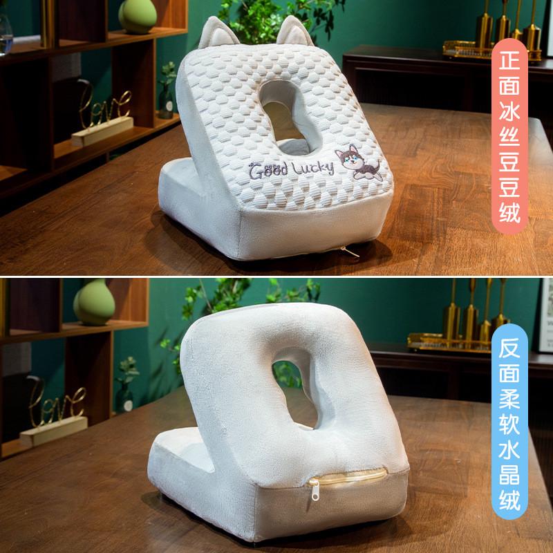 午睡枕趴睡枕学生午休神器教室桌上办公室抱枕女生睡觉冰丝枕头夏