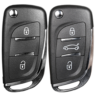 标致307/308/408标志雪铁龙世嘉凯旋C45汽车遥控改装替换钥匙外壳