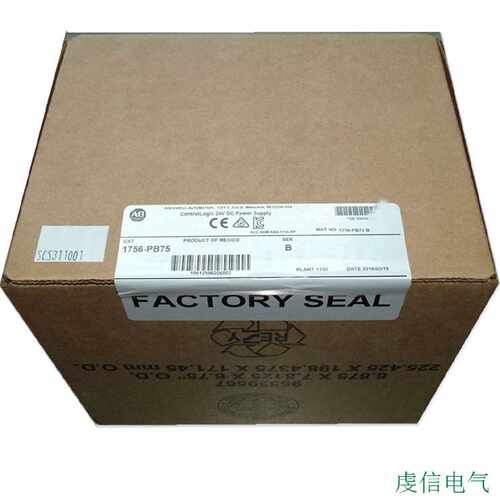 议价1756-PB75K Rokwell AB PLC全新原装 进口模块1756PB75K质保