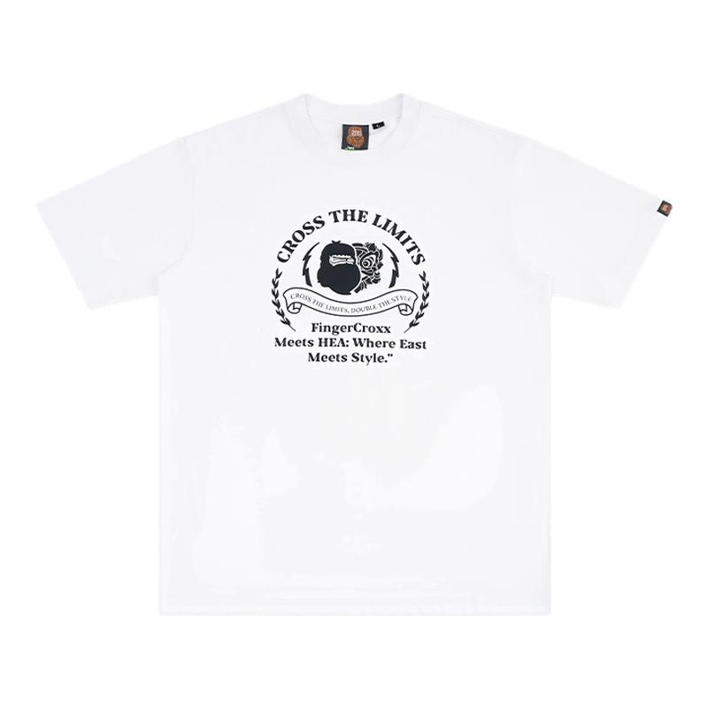 HEA x i.t fingercroxx醒狮猿人短袖T恤男女同款夏季重磅纯棉上衣
