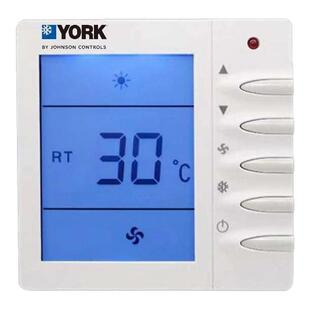 现货 YORK 约克中央空调控制面板TMS2000 水系统风机盘管三速开关