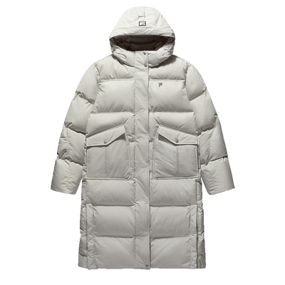 FILAFUSION斐乐潮女长款羽绒服