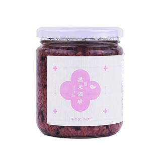 若谷家集 | 粗粮糯米黑米酒酿醪糟甜酒酿 自然发酵不加糖月子米酒