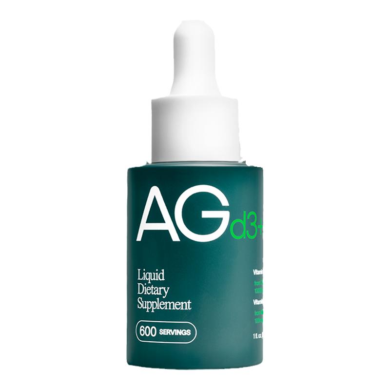 AG1维生素D3/K2 Athletic Greens成人补钙dk促钙吸收滴剂美国膳食