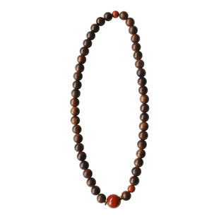 大仙的串儿《庭院深》贡木沉香手串南红双圈手链佛珠香木新中式