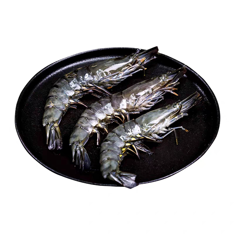 国产黑虎虾金刚虾没有冰衣不泡药斑节虾老虎虾肉质紧实鲜甜