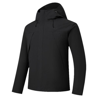 乔丹山神三合一排骨羽绒男冲锋衣