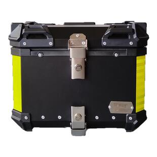 摩托车铝合金尾箱大号45升50升快拆防水长途摩旅电动车后备箱通用