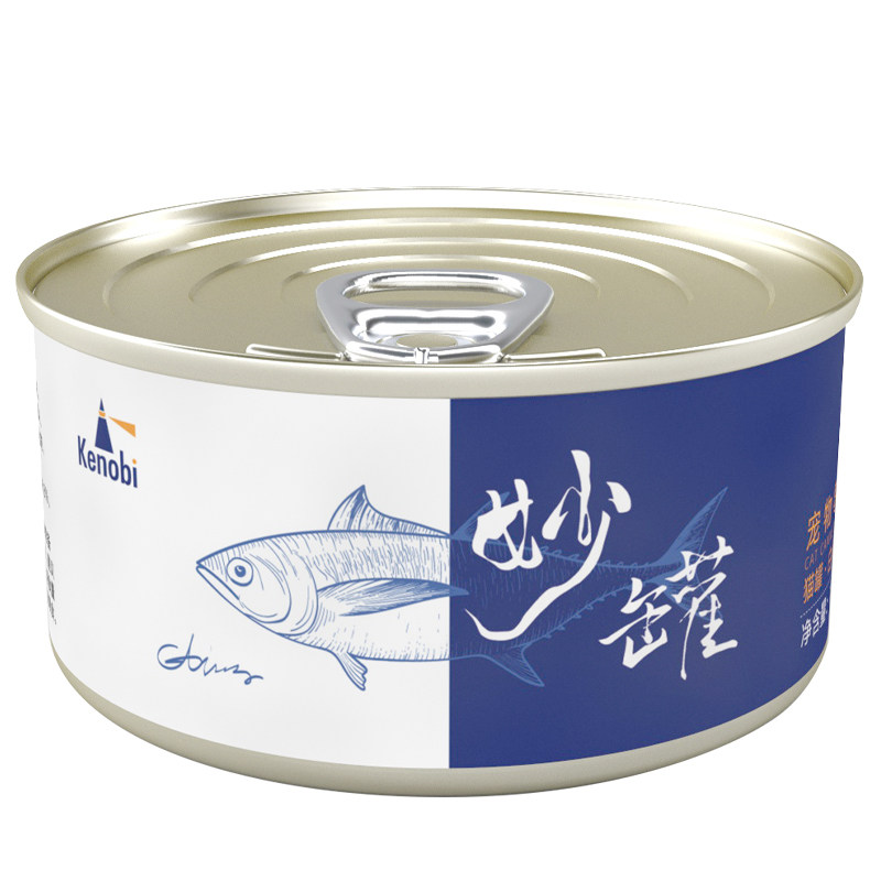 妙罐金枪鱼白肉猫罐170g8罐营养