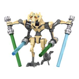 sw254格里弗斯将军 星球大战人仔将牌C032 8095 9515拼装积木玩具