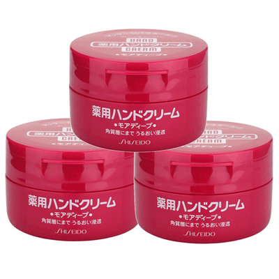 美润尿素护手霜防干裂日本红罐