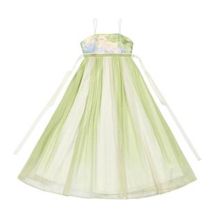 汉尚华莲奈奈莲生宋制轻汉服汉元素通勤吊带连衣裙国风春夏季日常