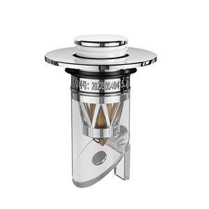 洗手盆脸池漏水塞子面盆弹跳芯下水器通用配件按压式防返臭小神器