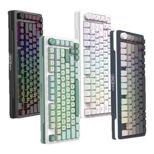 新品红龙M82Pro禾金粉磁轴电竞游戏键盘磁玉轴有线静音机械键盘